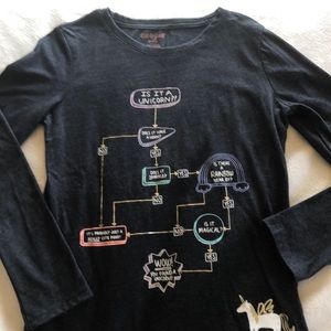 Cat and Jack Long sleeve unicorn